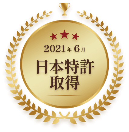 日本特許取得